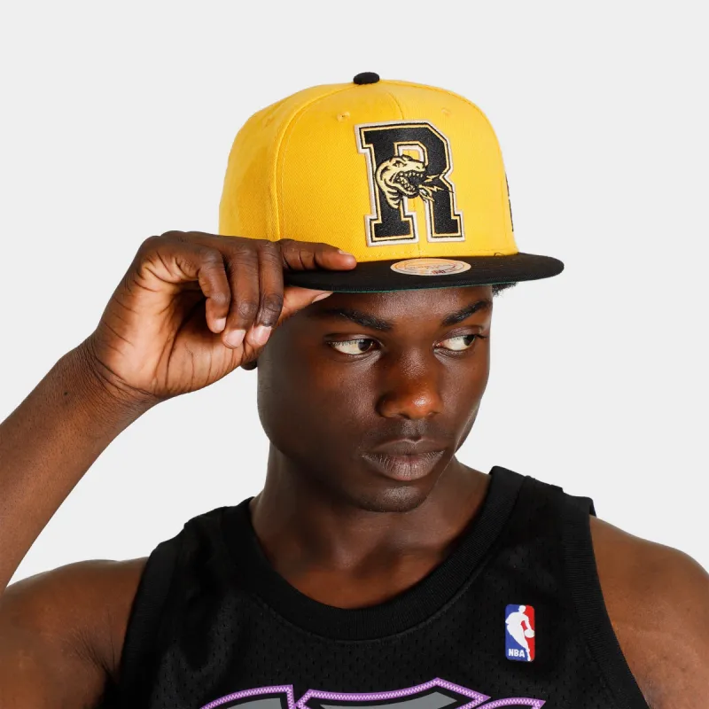 Mitchell & Ness Toronto Raptors Gym Stallion Snapback / Mustard sold by JD Sports