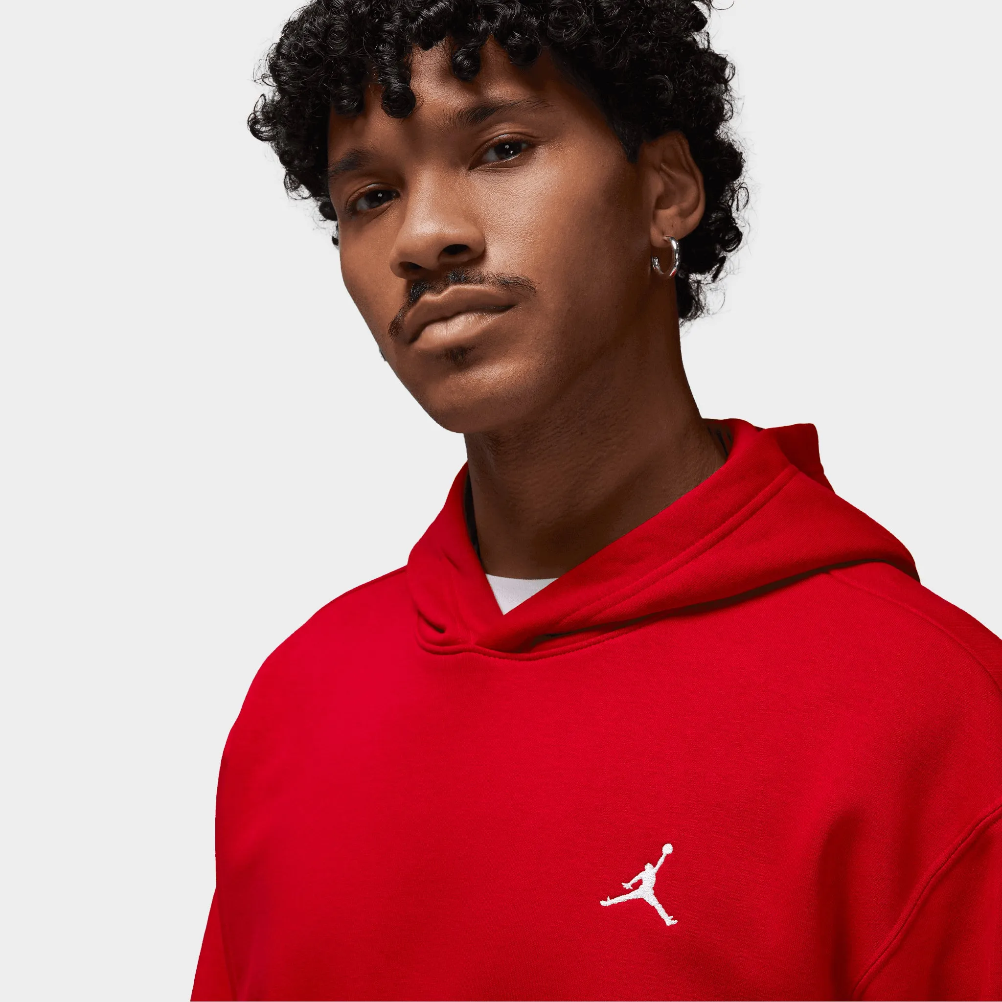 Jordan Essentials Fleece Pullover Hoodie / Gym Red sold by JD Sports product image thumbnail 3