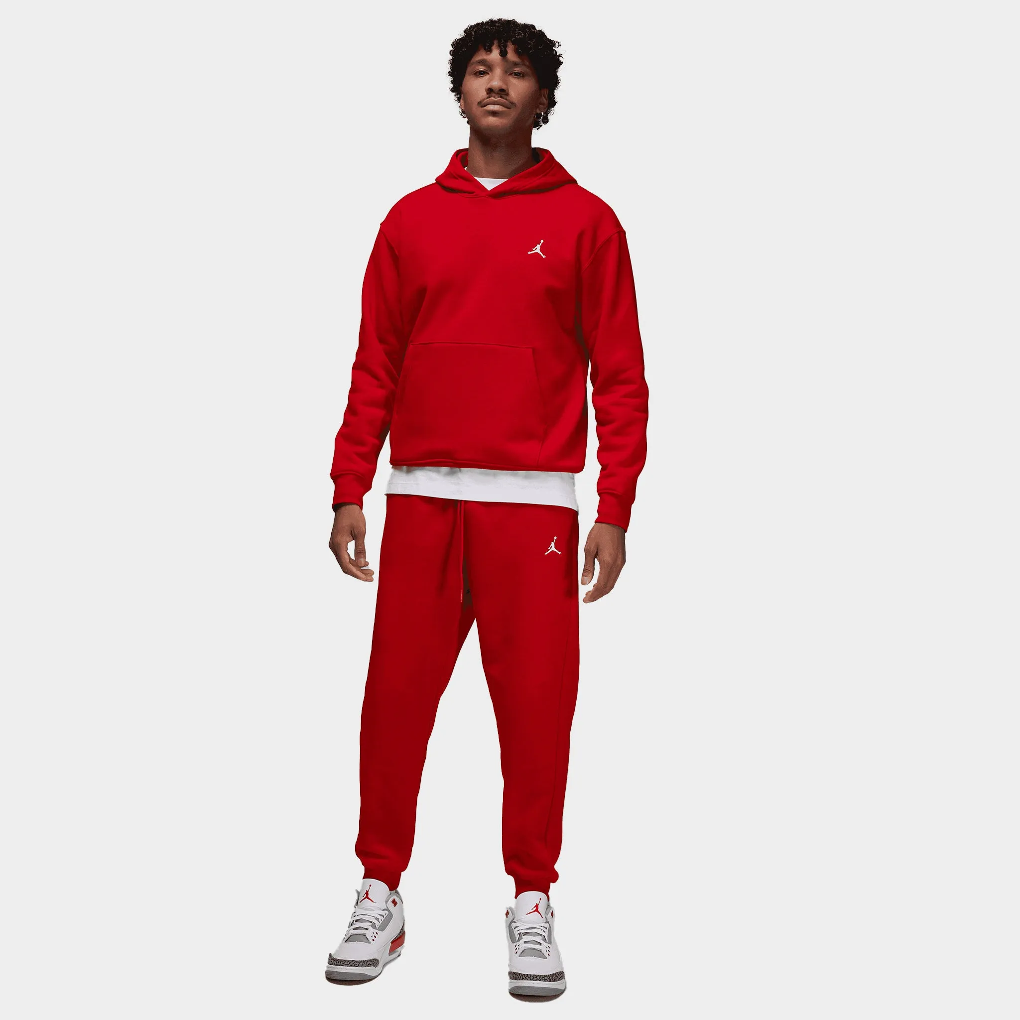 Jordan Essentials Fleece Pullover Hoodie / Gym Red sold by JD Sports product image thumbnail 5
