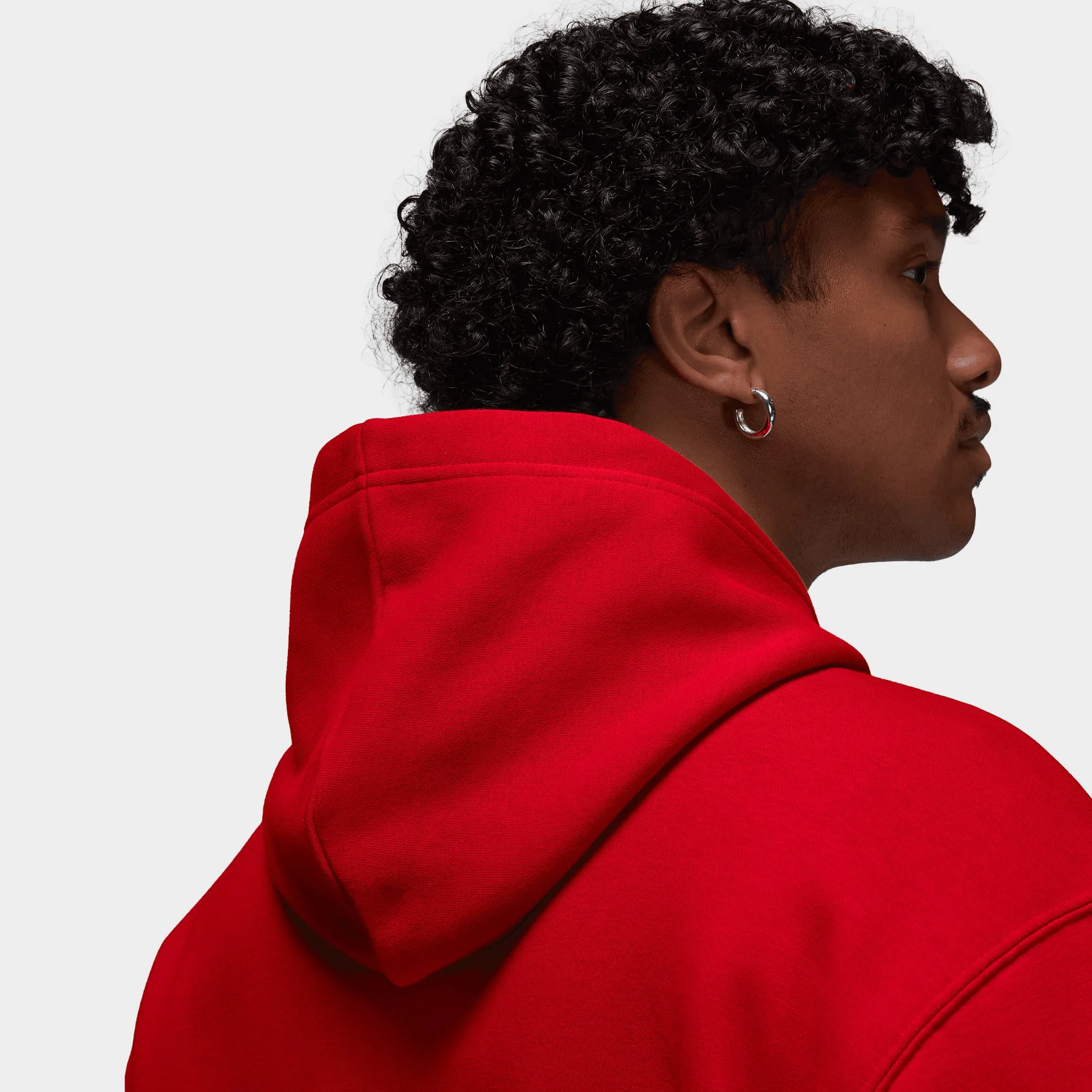Jordan Essentials Fleece Pullover Hoodie / Gym Red sold by JD Sports product image thumbnail 4