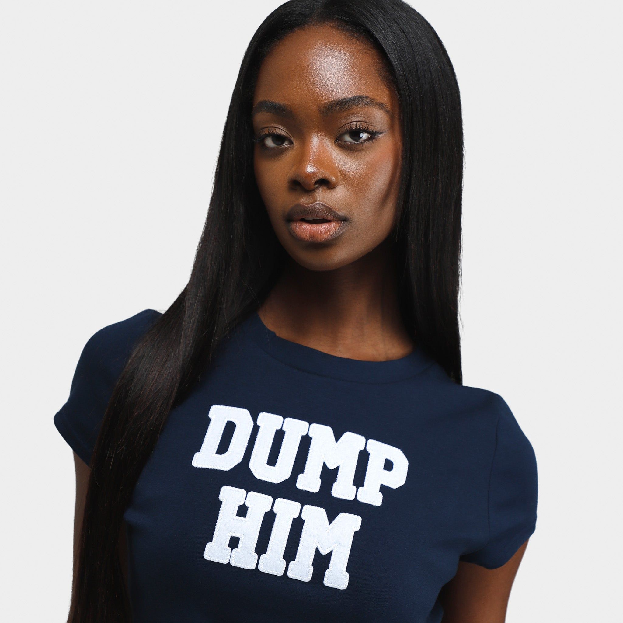 Juicy Couture Women's Dump Him Baby T-shirt / Regal Blue sold by JD Sports product image thumbnail 3