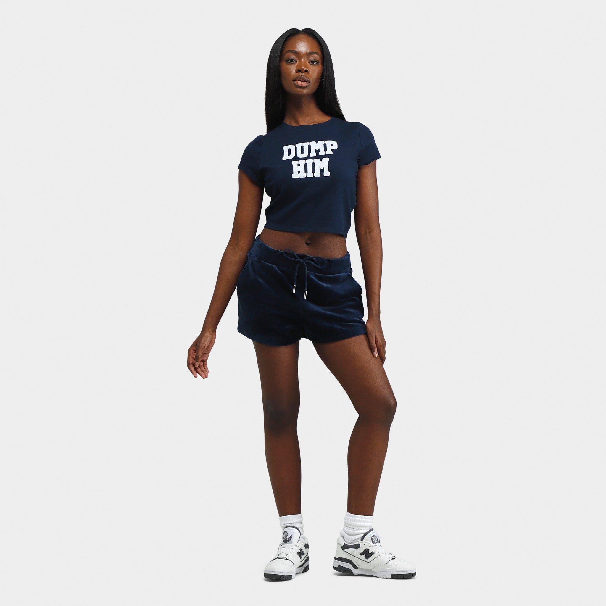 Juicy Couture Women's Dump Him Baby T-shirt / Regal Blue sold by JD Sports product image thumbnail 5