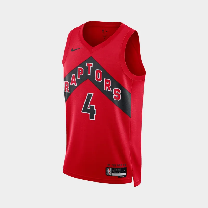 Nike Dri-FIT Toronto Raptors 2022/23 Swingman Jersey University Red / Scottie Barnes sold by JD Sports