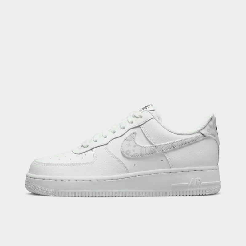 Nike Women's Air Force 1 '07 ESS Summit White / Grey Fog -Black sold by JD Sports