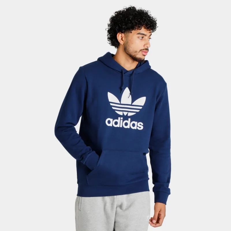 adidas Originals Adicolor Classics Trefoil Pullover Hoodie / Night Indigo sold by JD Sports