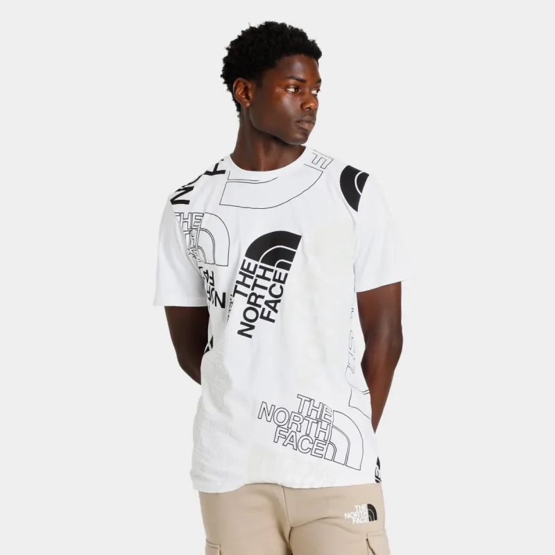 The North Face Graphic Injection T-shirt TNF White / TNF White sold by JD Sports