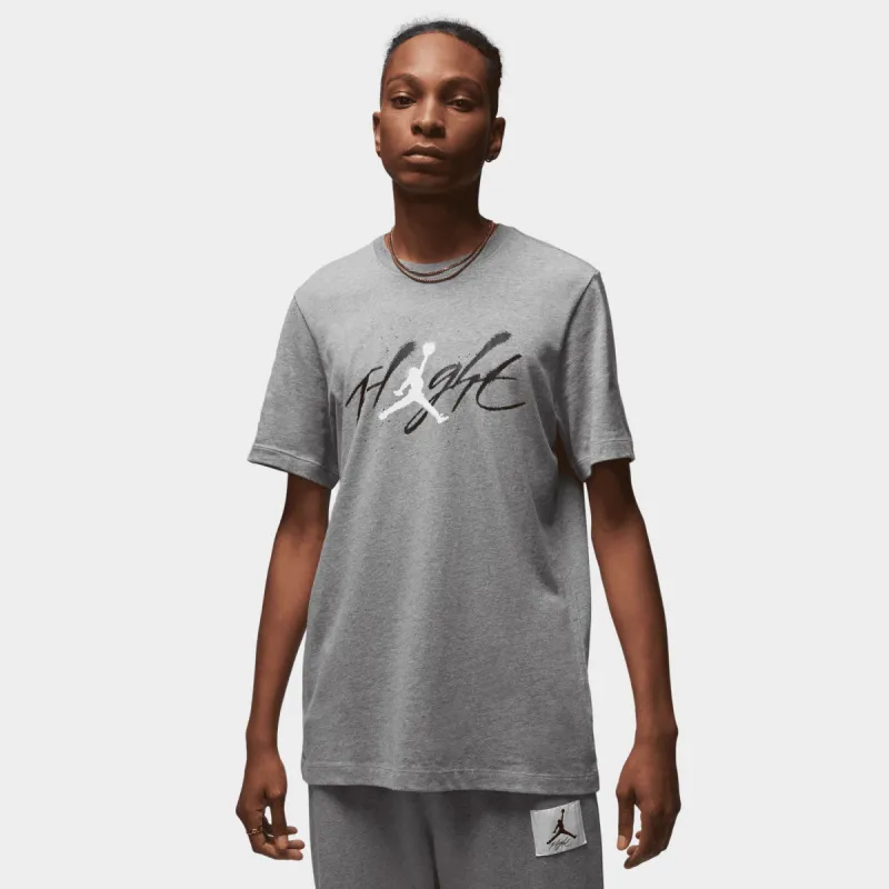 Jordan Jumpman Graphic T-shirt Carbon Heather / Black sold by JD Sports