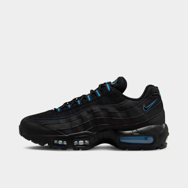 Nike Air Max 95 Black / University Blue - Anthracite sold by JD Sports