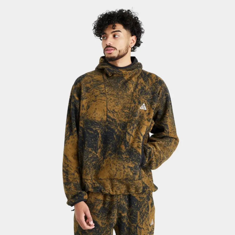 Nike ACG Therma-FIT Wolf Tree Graphic Pullover Hoodie Hazel Rush / Black - Summit White sold by JD Sports
