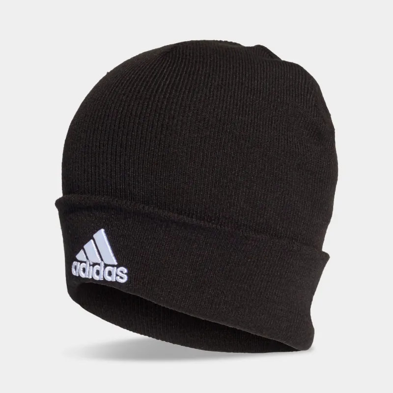 adidas Logo Beanie Black / Black - White made by JD Sports