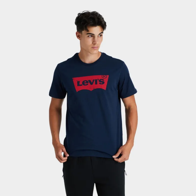 Levi's Graphic Set-In T-shirt / Dress Blue made by JD Sports