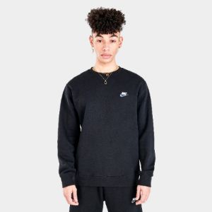 Nike Sportswear Club Fleece Crewneck Sweatshirt / Black sold by JD Sports