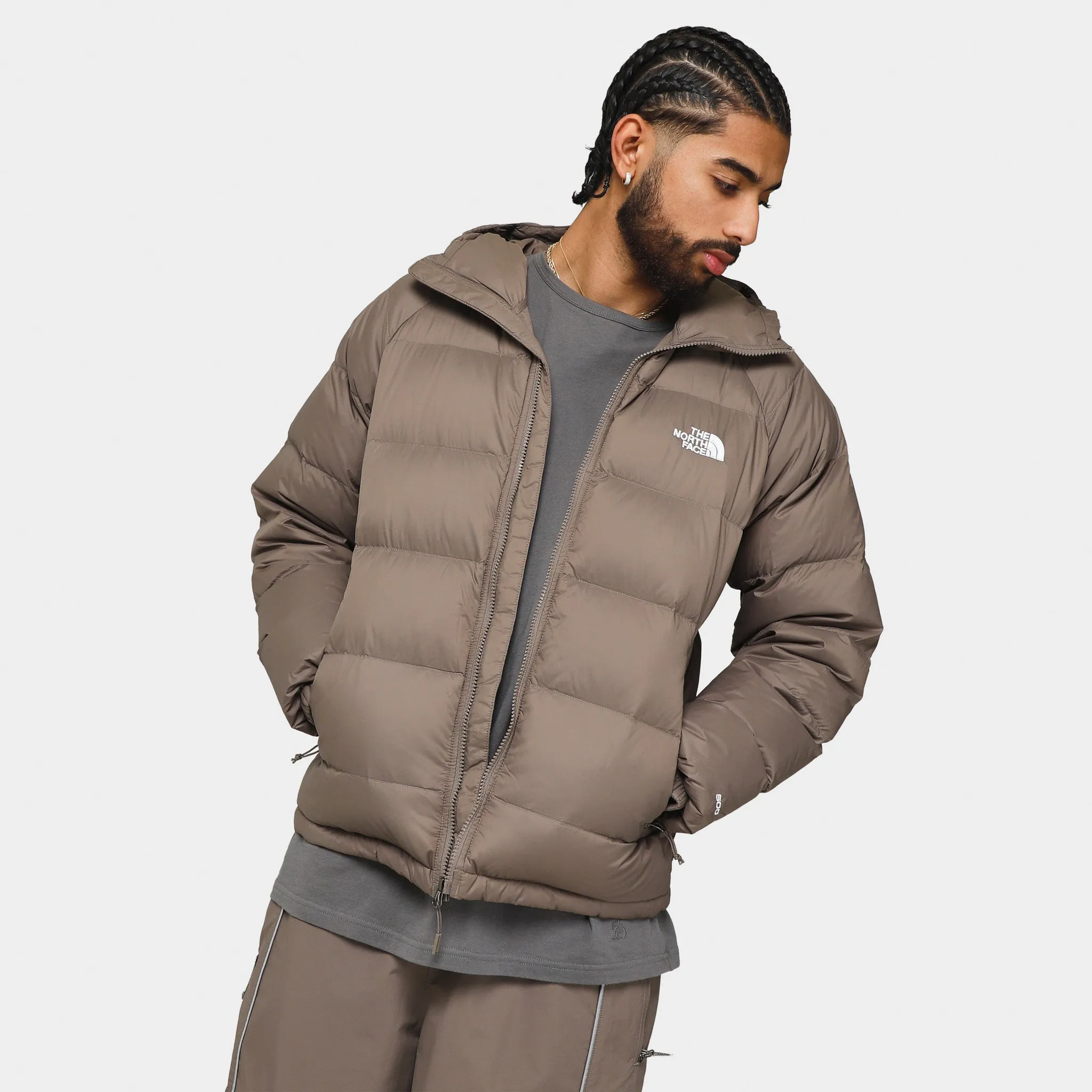The North Face Hydrenalite Down Hoodie / Falcon Brown sold by JD Sports