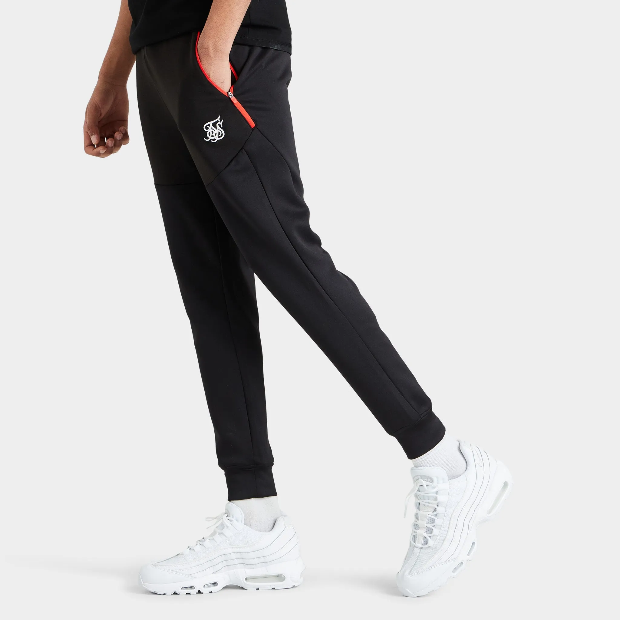 SikSilk Covert Function Pants Black / Red sold by JD Sports product image thumbnail 4