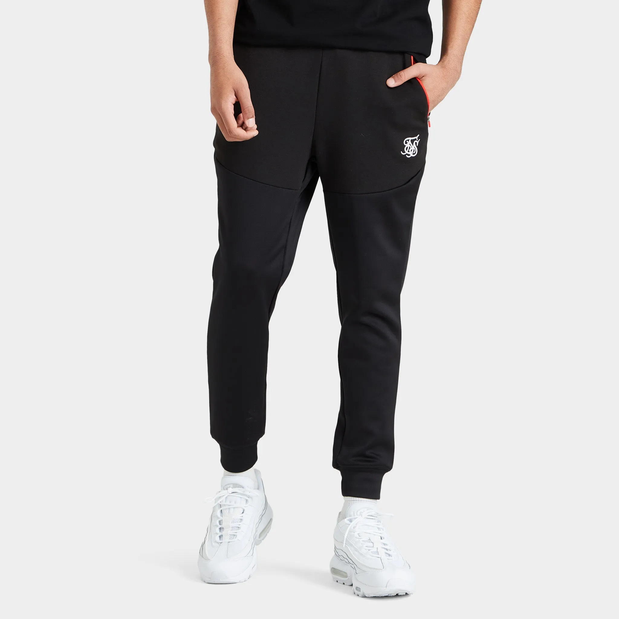 SikSilk Covert Function Pants Black / Red sold by JD Sports product image thumbnail 3