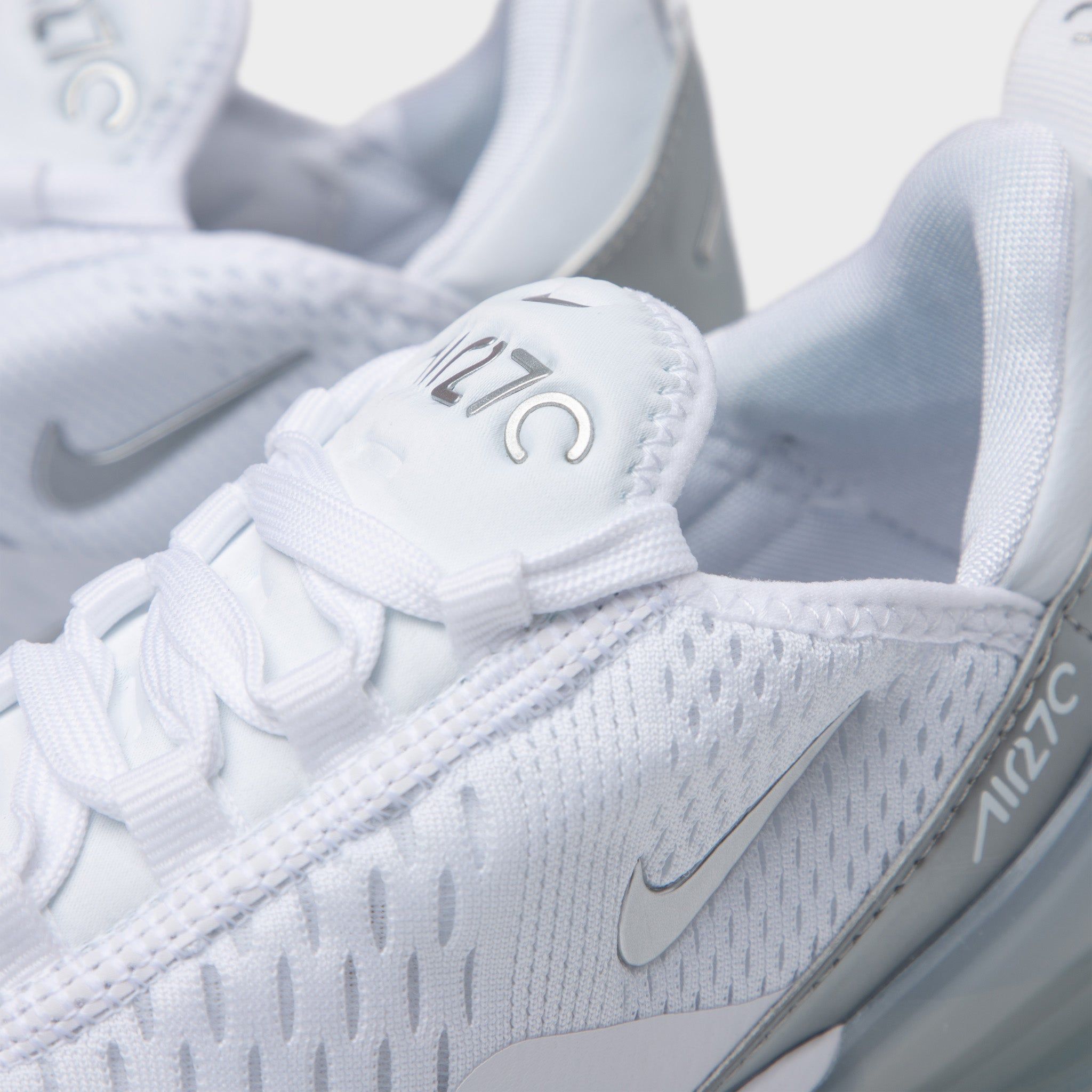 Nike Women's Air Max 270 White / Metallic Platinum - Pure Platinum sold by JD Sports product image thumbnail 3