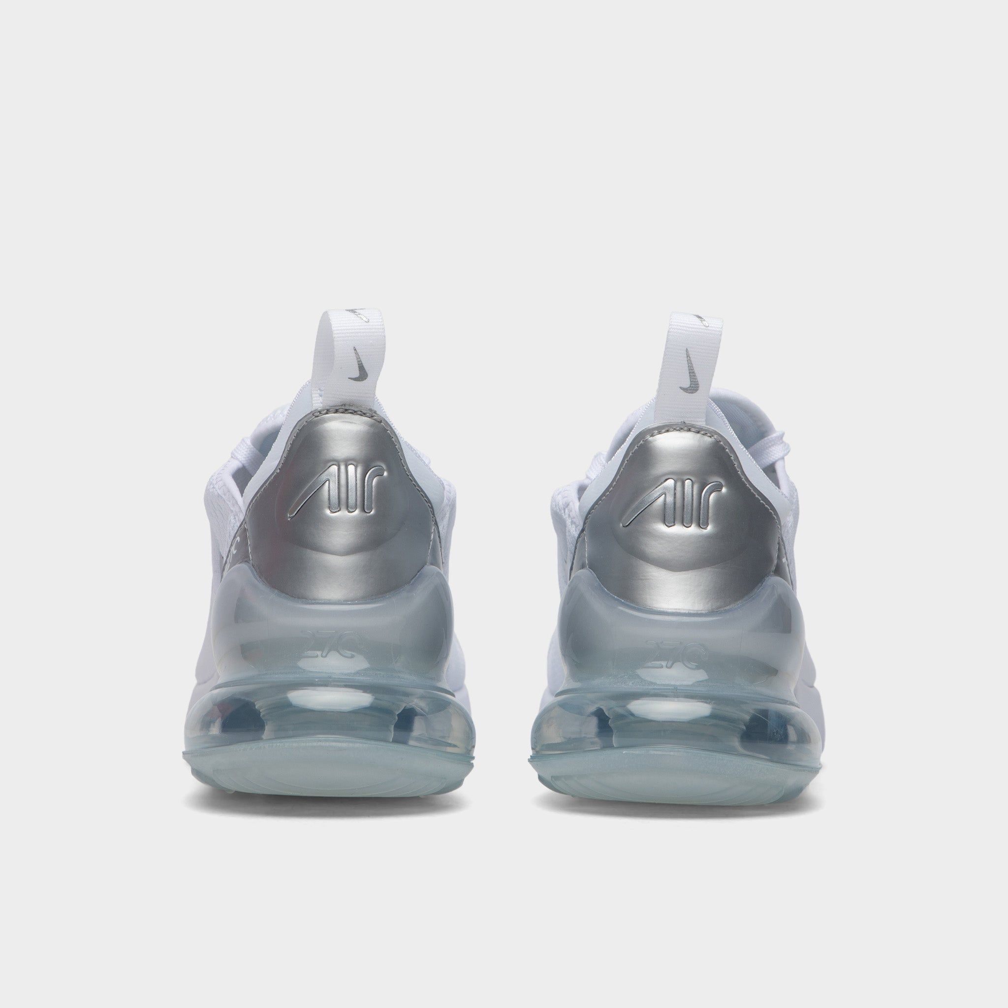 Nike Women's Air Max 270 White / Metallic Platinum - Pure Platinum sold by JD Sports product image thumbnail 5