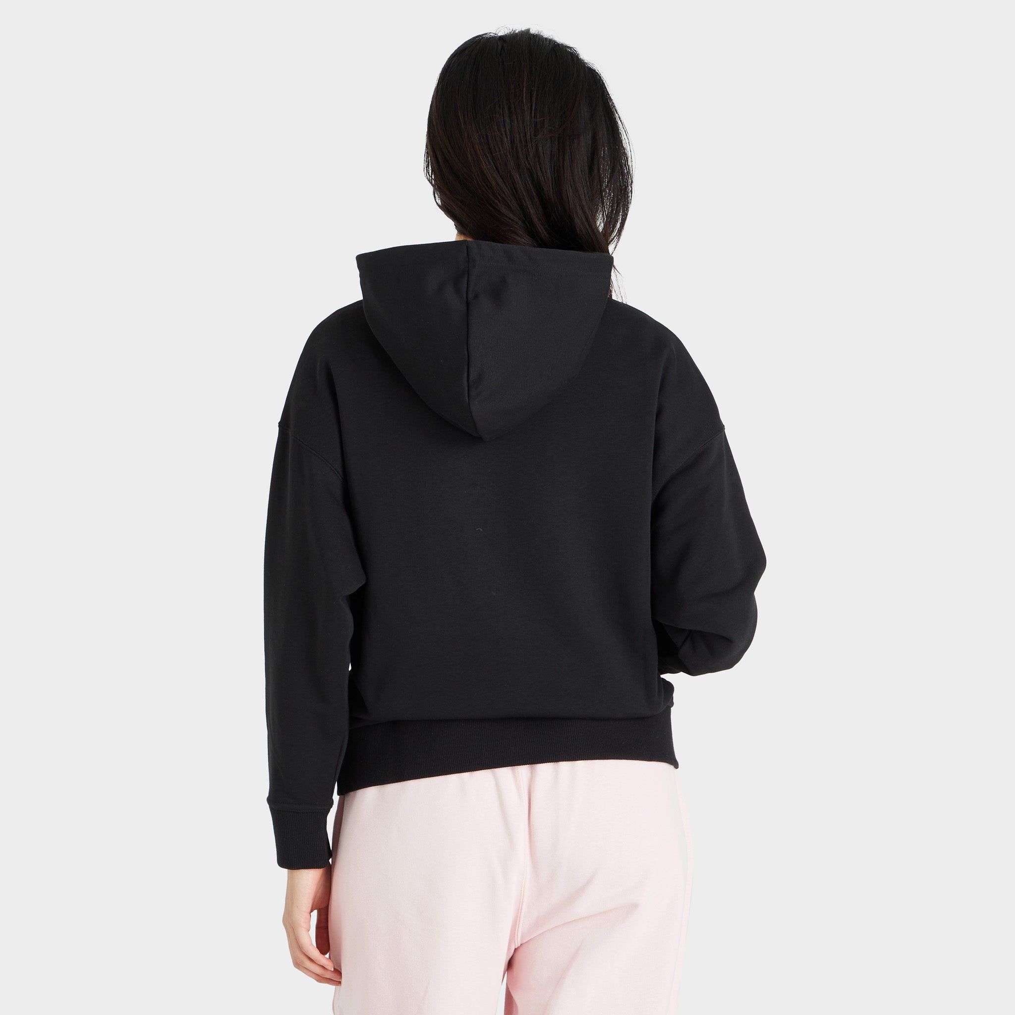Puma Women's Classics Logo Pullover Hoodie / Puma Black Gloaming sold by JD Sports product image thumbnail 4