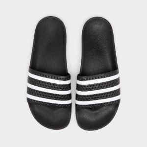 adidas Originals Adilette Slides Core Black / White - Core Black sold by JD Sports