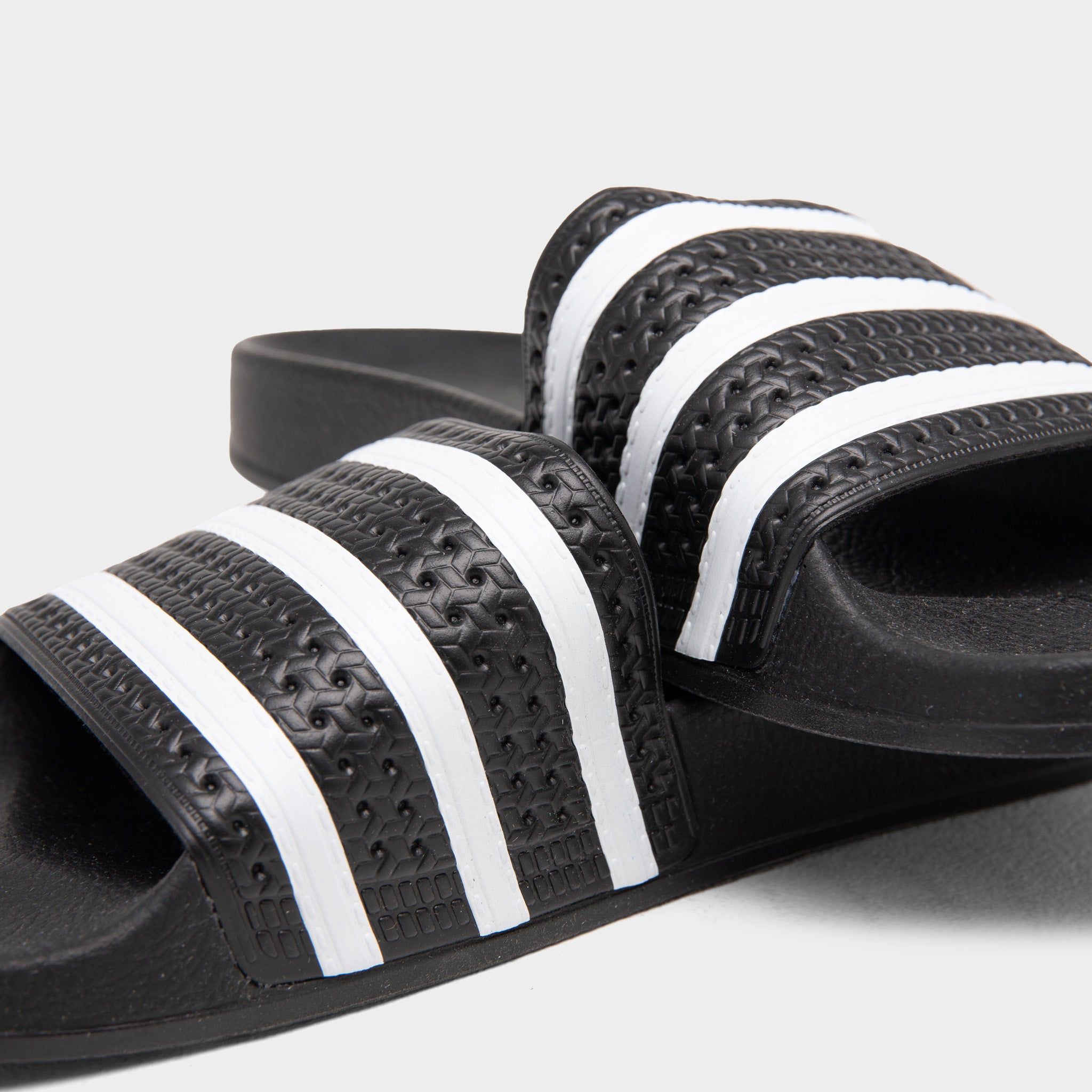 adidas Originals Adilette Slides Core Black / White - Core Black sold by JD Sports product image thumbnail 3