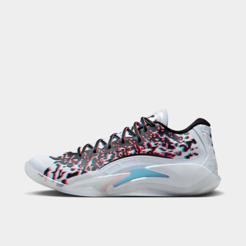 Jordan Zion 3 NRG Football Grey / Black - Flash Crimson sold by JD Sports