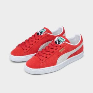 Puma Women's Suede Classic XXI High Risk Red / Puma White sold by JD Sports
