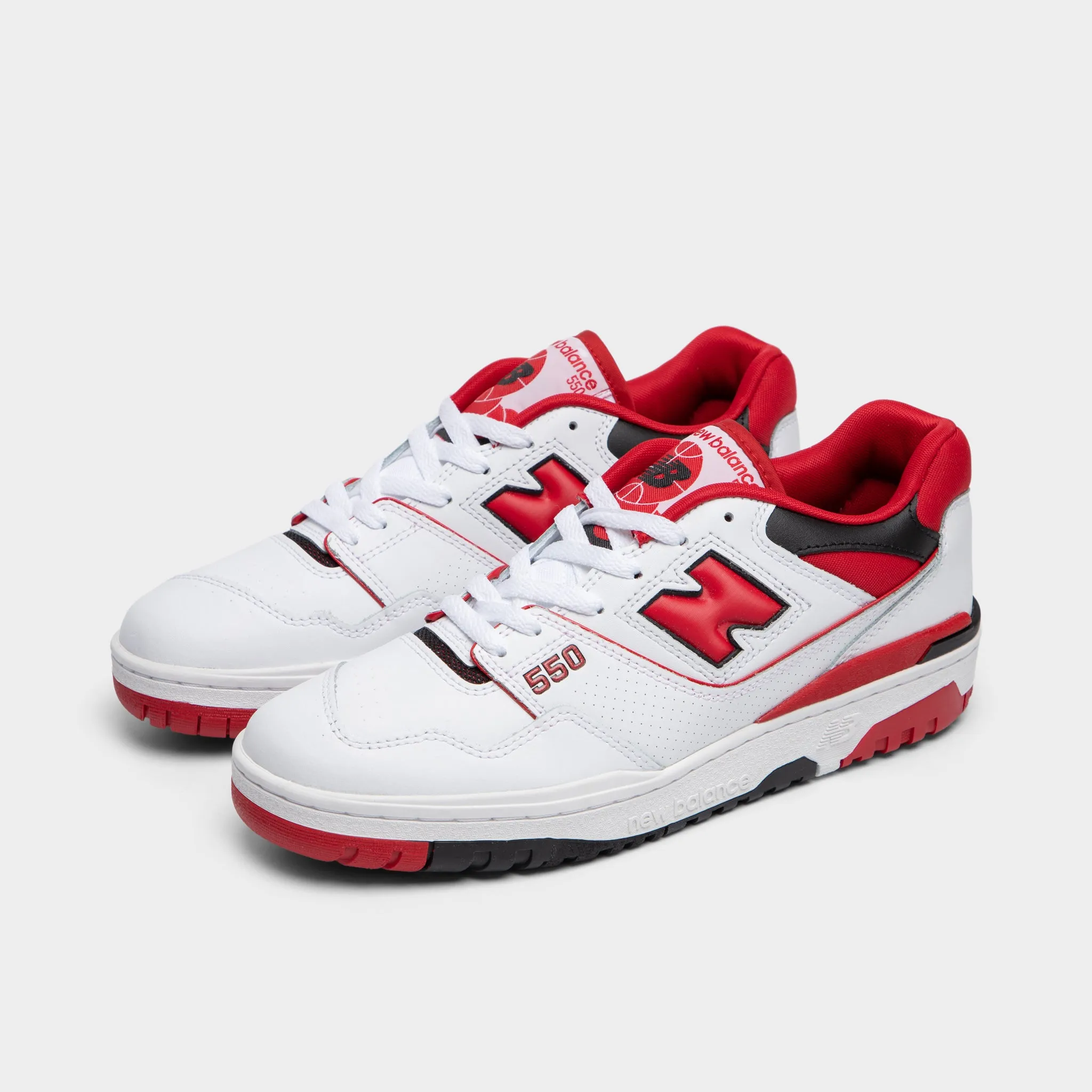 New Balance BB550 White / Team Red sold by JD Sports product image thumbnail 2