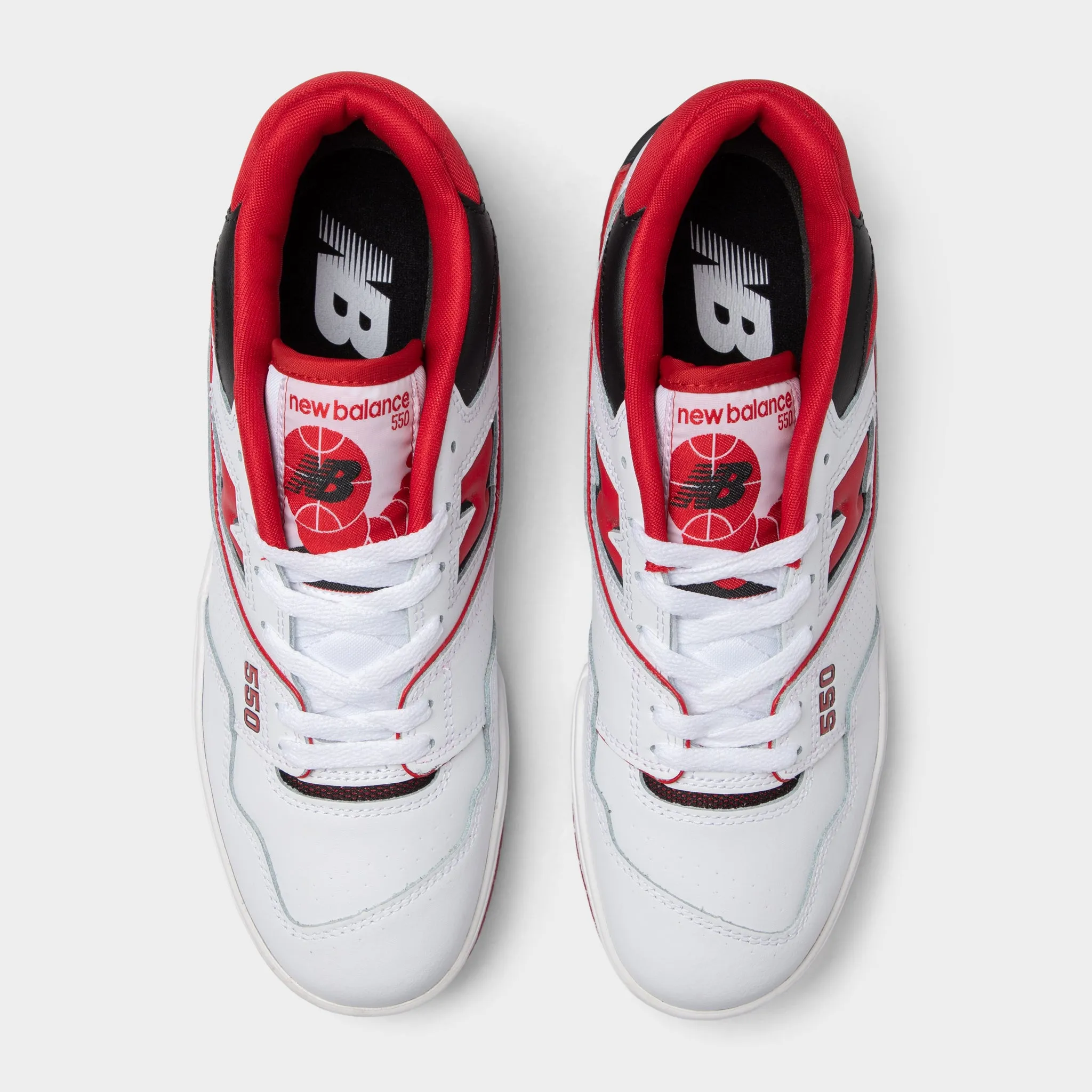 New Balance BB550 White / Team Red sold by JD Sports product image thumbnail 5