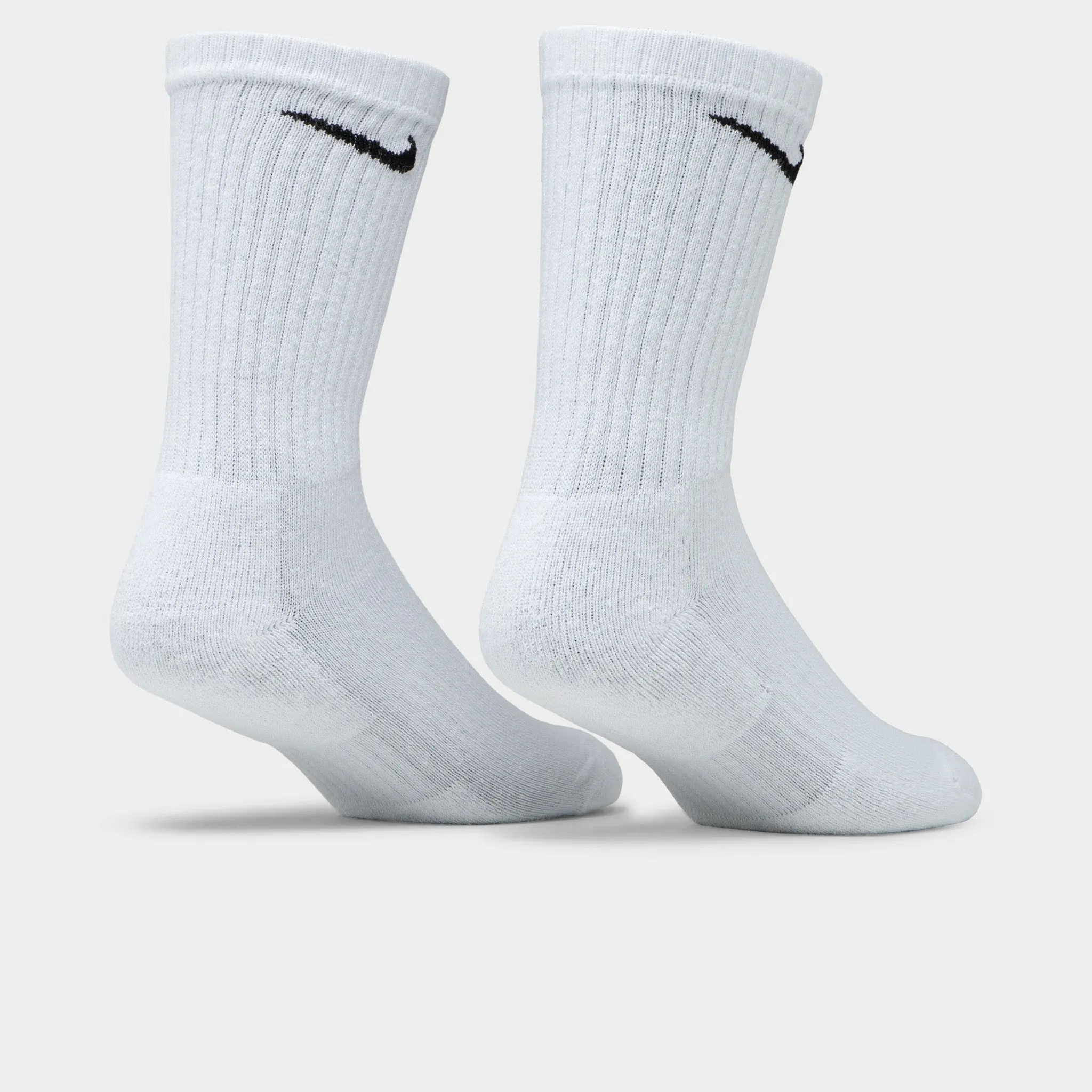 Nike Everyday Cushioned Training Crew Socks (3 Pack) White / Black sold by JD Sports product image thumbnail 2