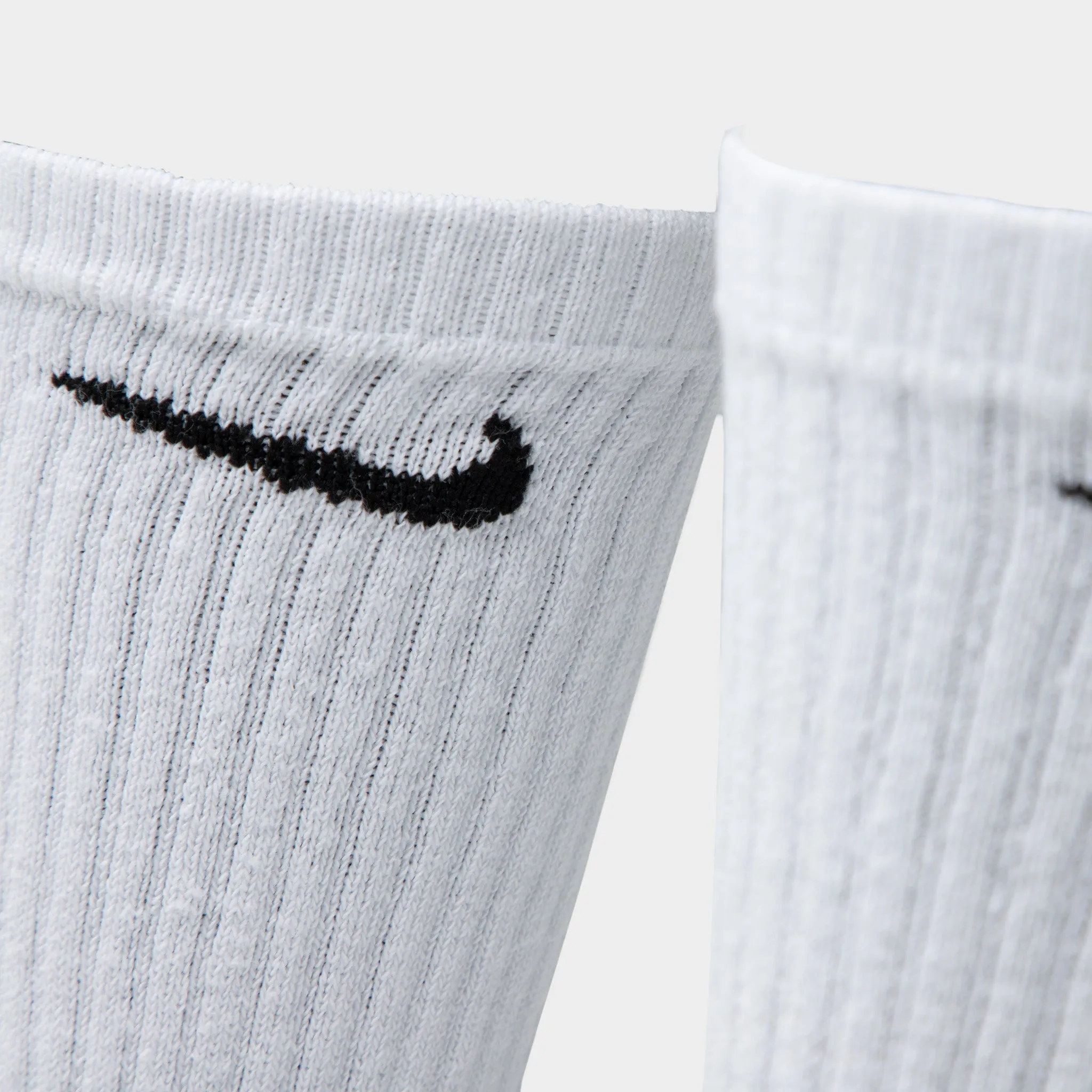 Nike Everyday Cushioned Training Crew Socks (3 Pack) White / Black sold by JD Sports product image thumbnail 3