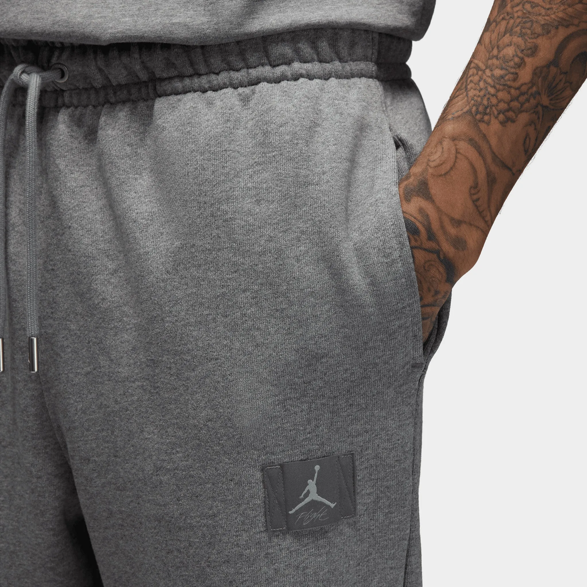 Jordan Flight Fleece Joggers / Carbon Heather sold by JD Sports product image thumbnail 3