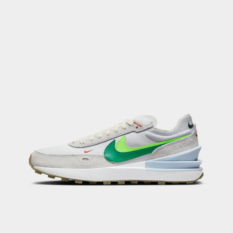 Nike Women's Waffle One SE Football Grey / Neptune Green - Ghost Green sold by JD Sports