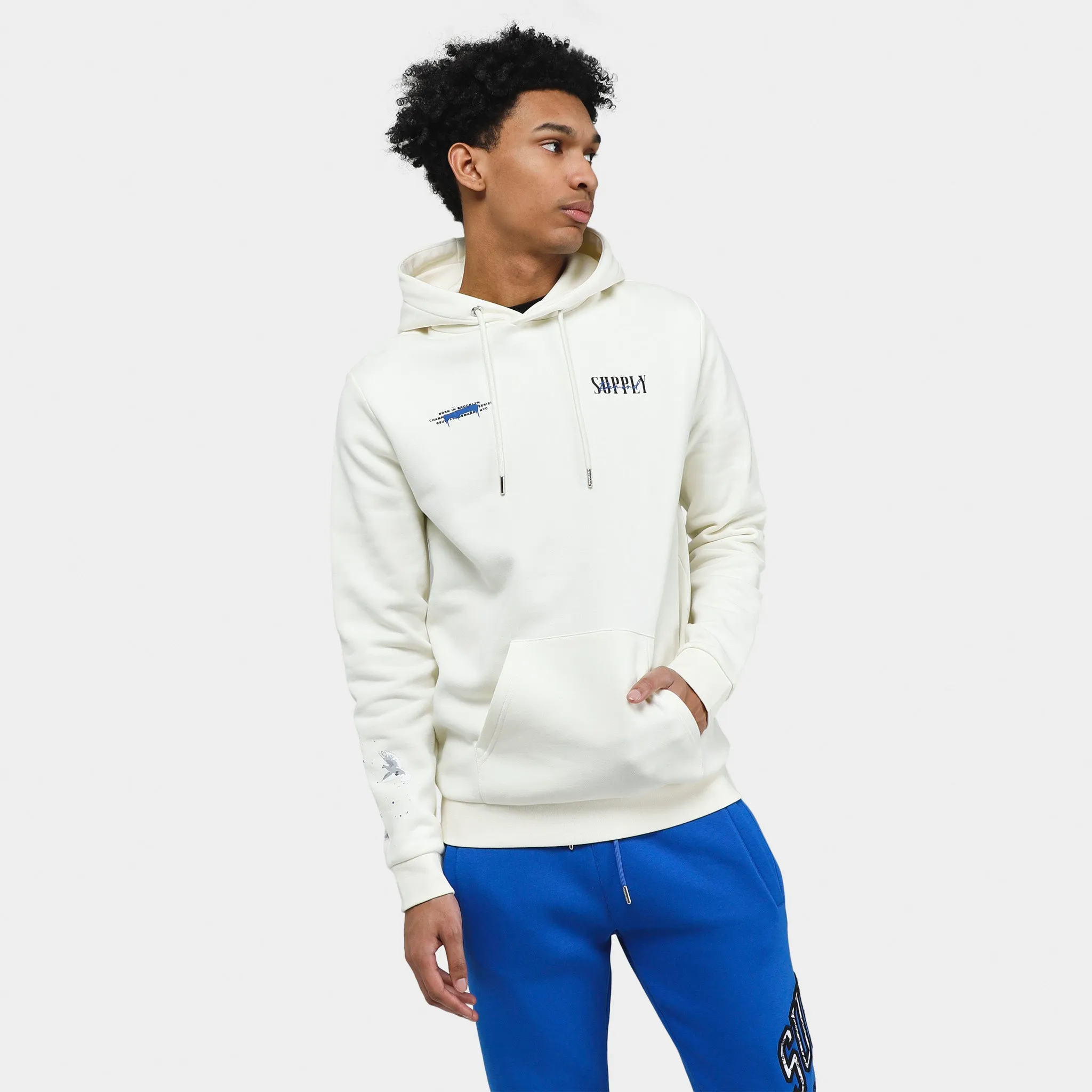 Supply & Demand Fusa Pullover Hoodie / Asparagus sold by JD Sports