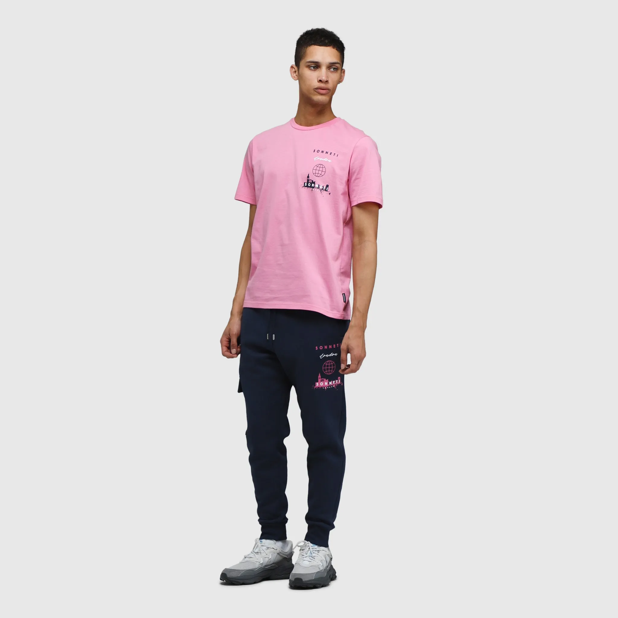Sonneti Stack Logo T-shirt / Sachet Pink sold by JD Sports product image thumbnail 5