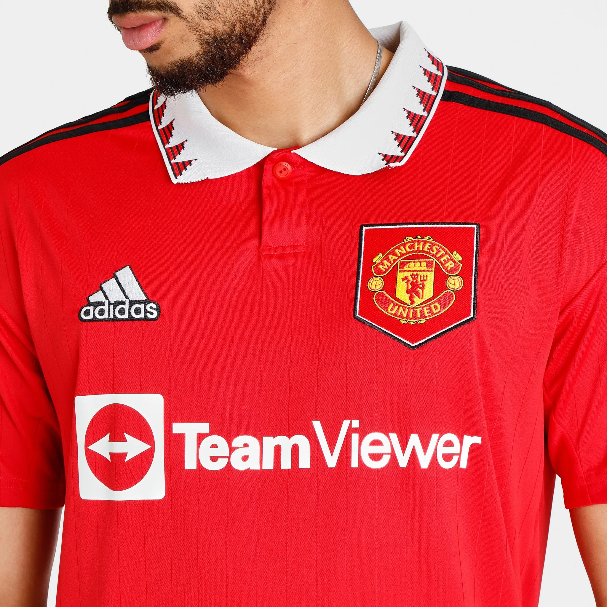 adidas Manchester United 22/23 Home Jersey / Real Red sold by JD Sports product image thumbnail 4