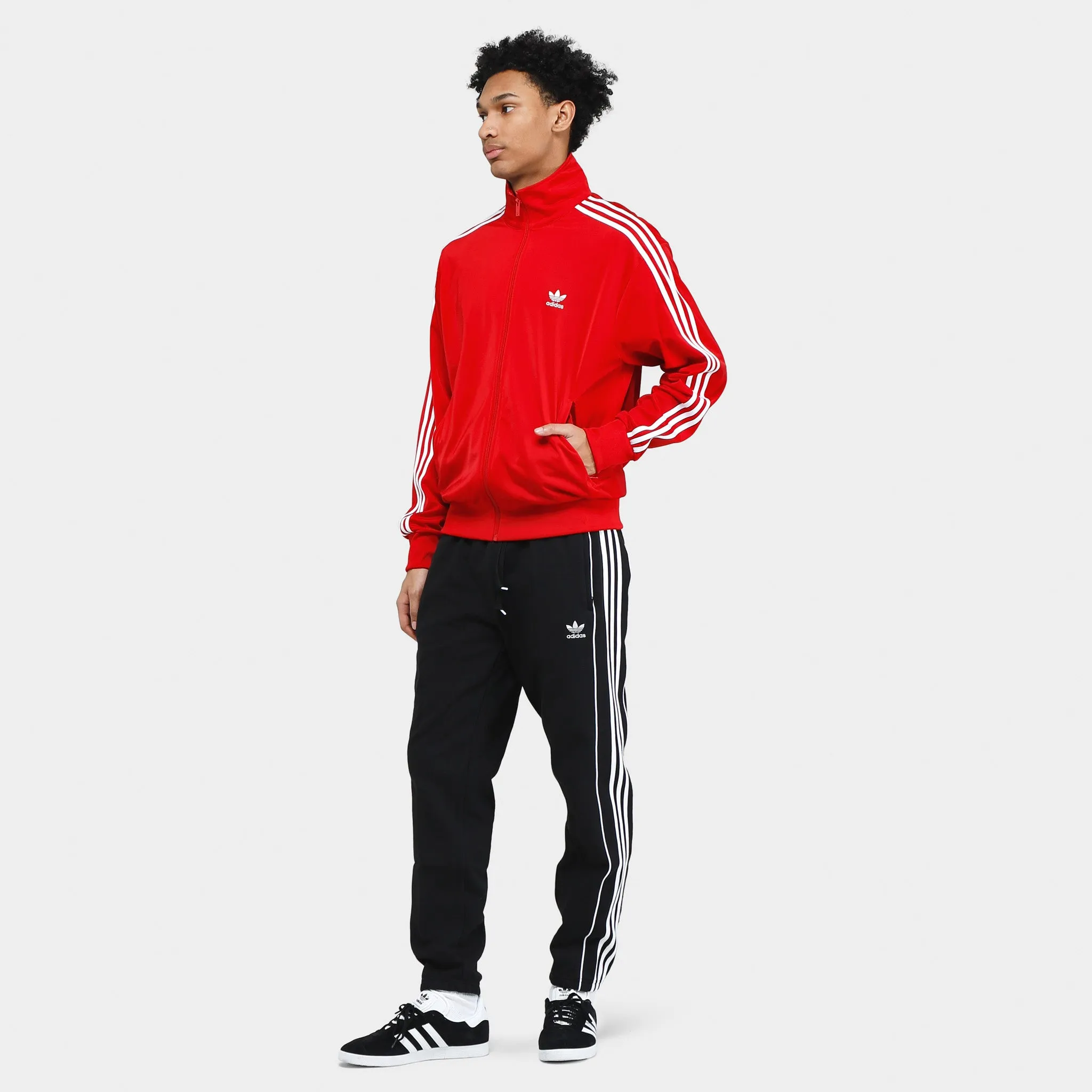 adidas Originals Adicolor Classics Firebird Track Jacket Better Scarlet / White sold by JD Sports product image thumbnail 5