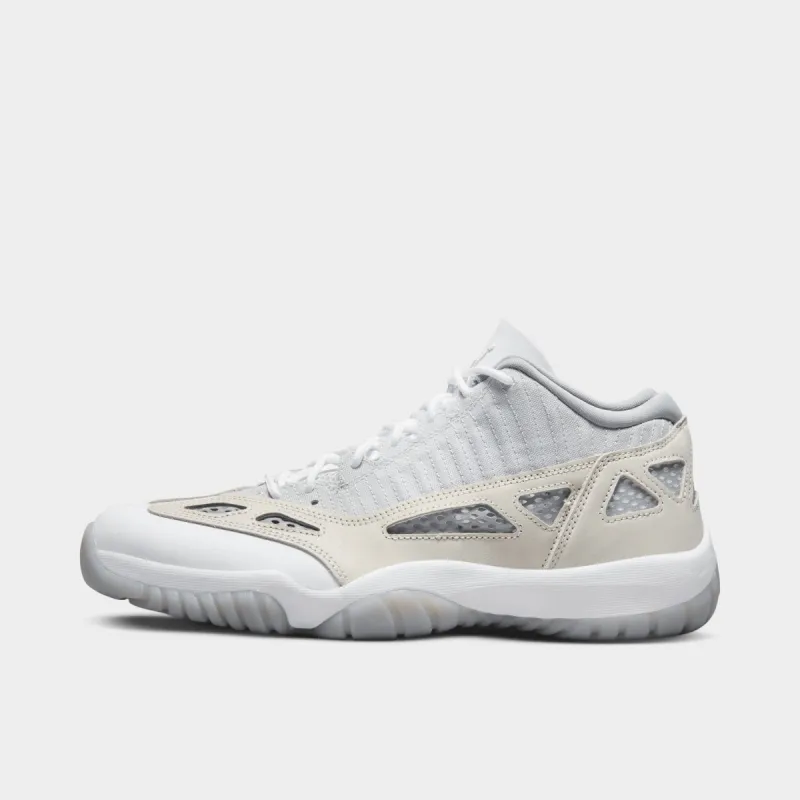 Jordan 11 Retro Low IE Light Orewood Brown / Neutral Grey - White sold by JD Sports