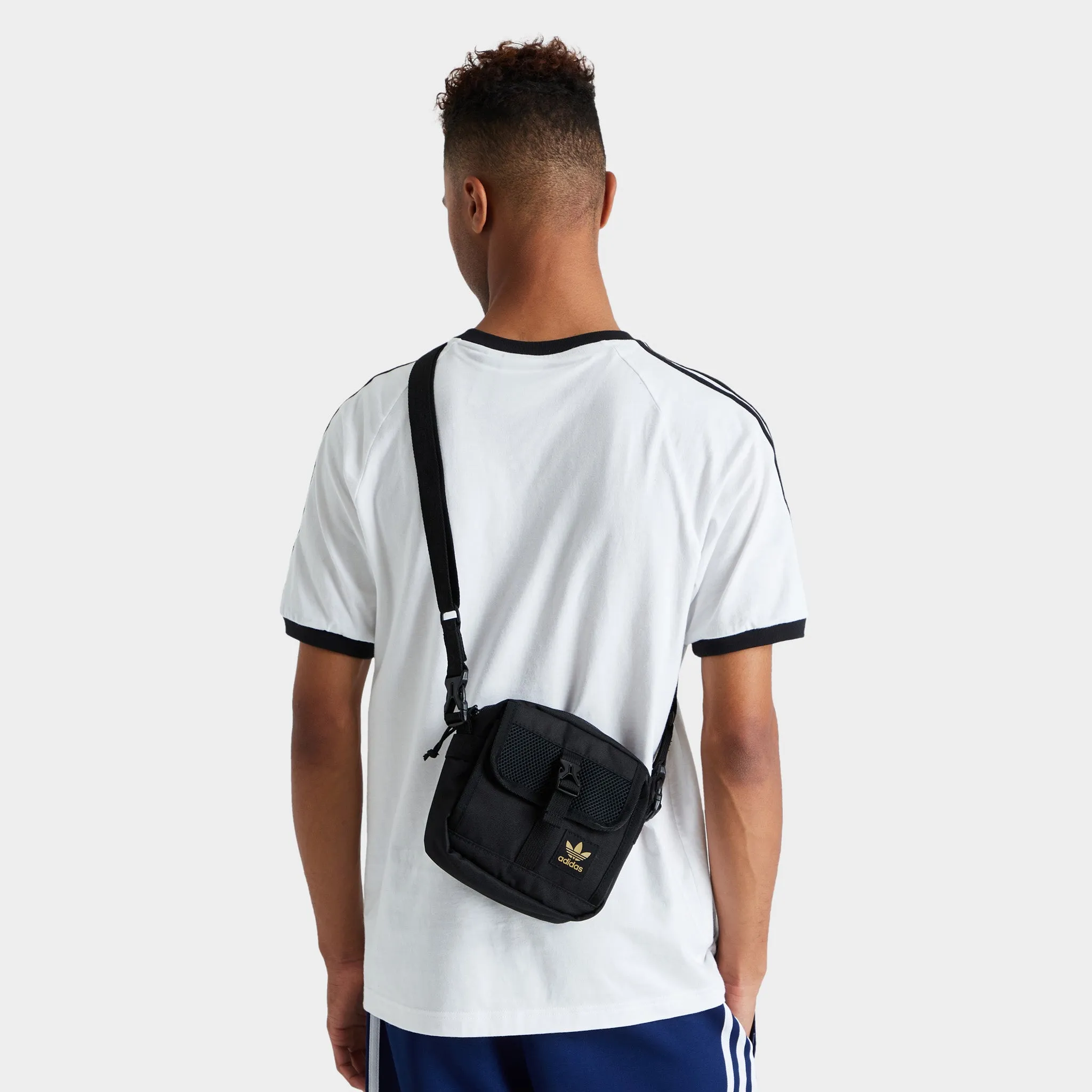adidas Originals Large Festival Crossbody Bag / Black sold by JD Sports product image thumbnail 2