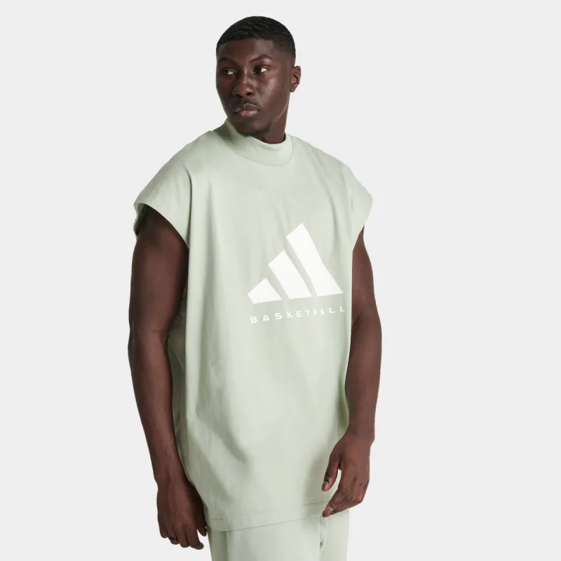 adidas One Sleeveless T-Shirt / Halo Green sold by JD Sports