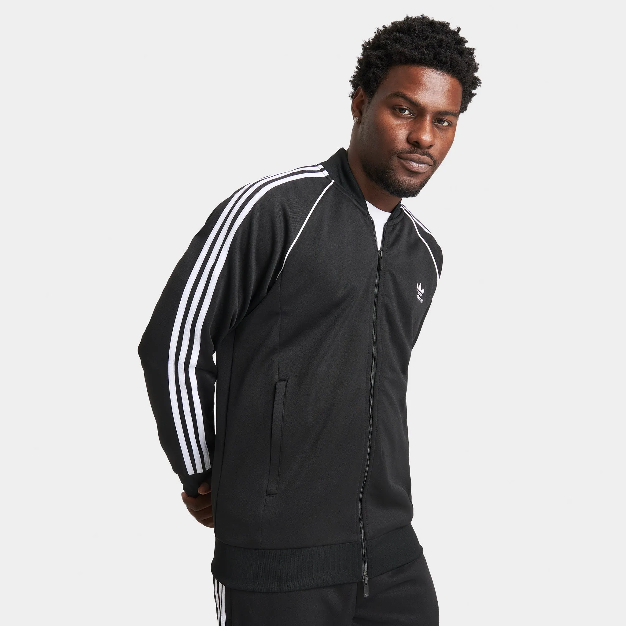 adidas Originals Superstar Track Jacket Black / White sold by JD Sports product image thumbnail 3