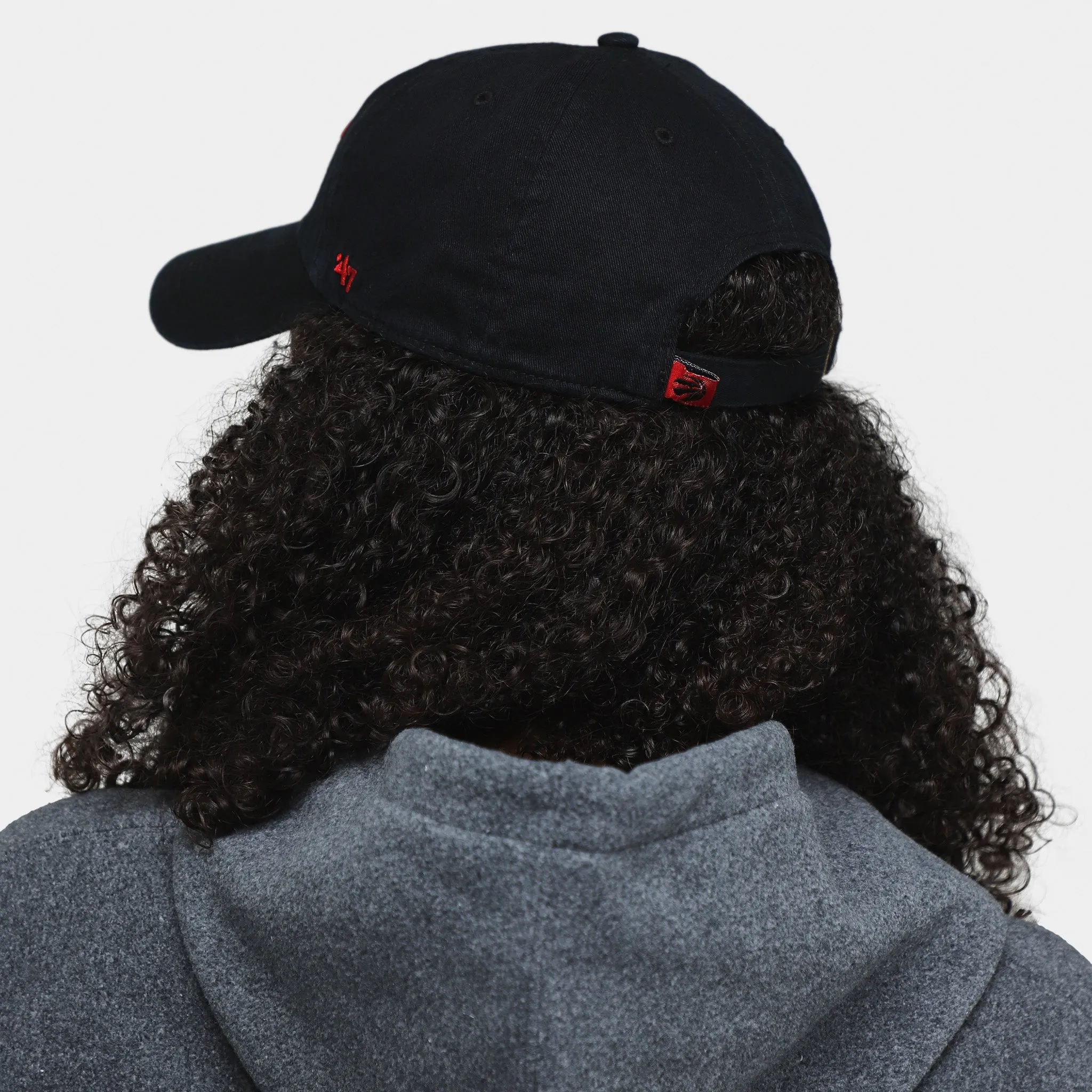 47 Brand Toronto Raptors Clean Up Cap / Black sold by JD Sports product image thumbnail 2