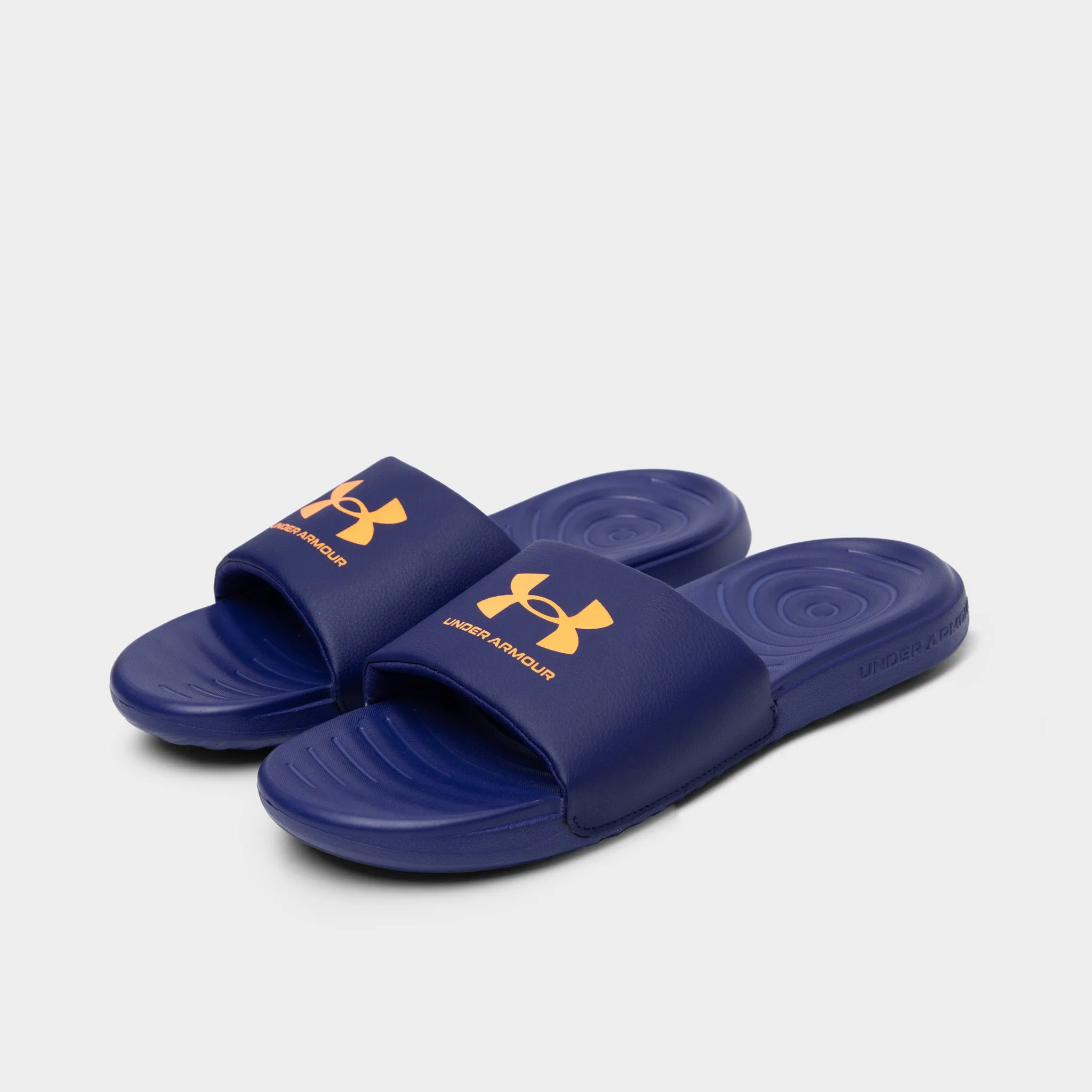 Under Armour Ansa Fix Slide Navy / Orange sold by JD Sports product image thumbnail 2