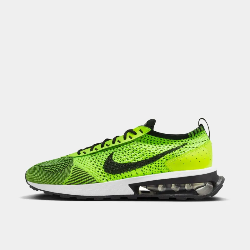 Nike Air Max Flyknit Racer Volt / Black - White sold by JD Sports