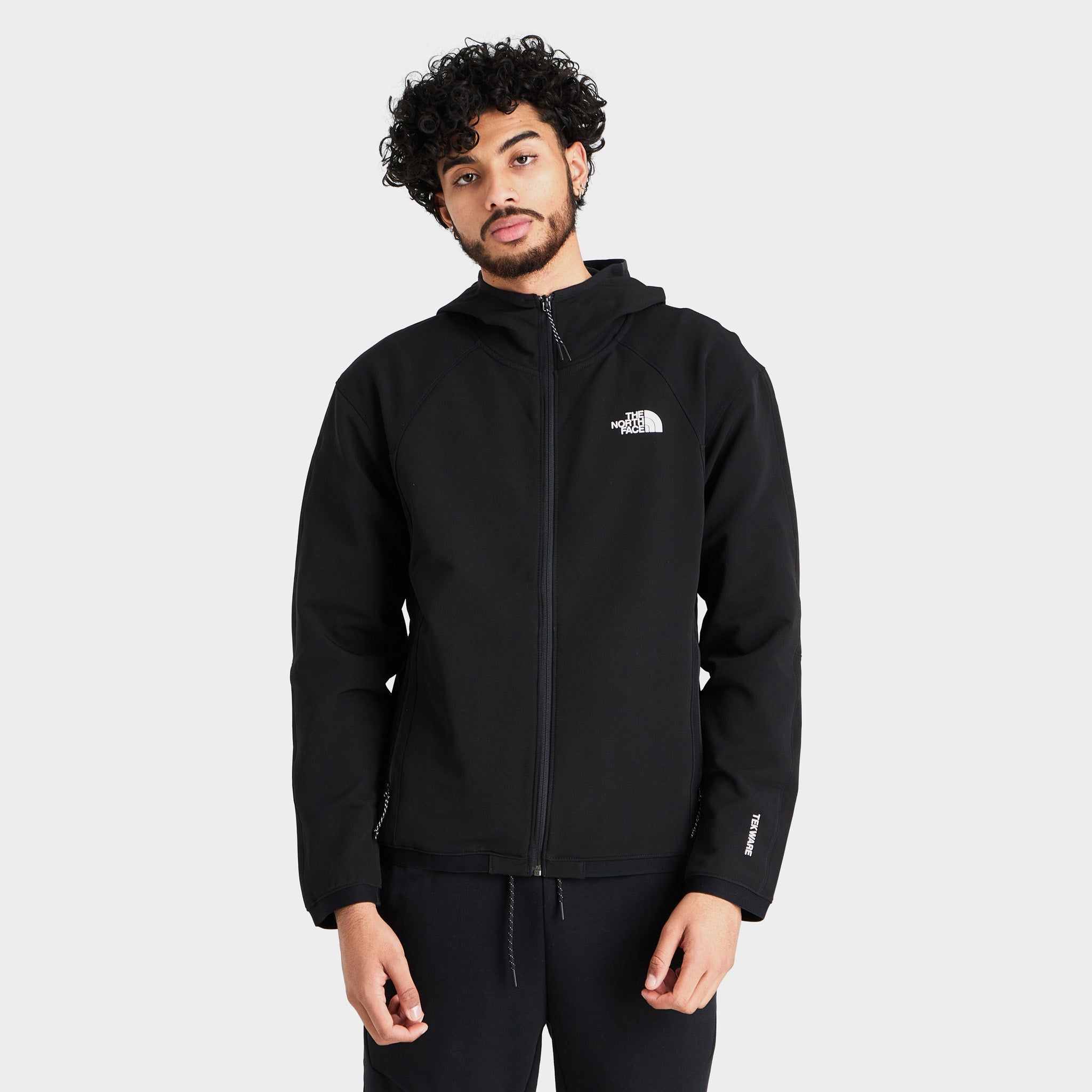 The North Face Tekware Full Zip Hoodie / TNF Black sold by JD Sports