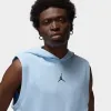 Jordan Dri-FIT Crossover Pullover Sleeveless Hoodie Celestine Blue / Black sold by JD Sports
