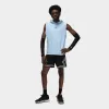 Jordan Dri-FIT Crossover Pullover Sleeveless Hoodie Celestine Blue / Black sold by JD Sports