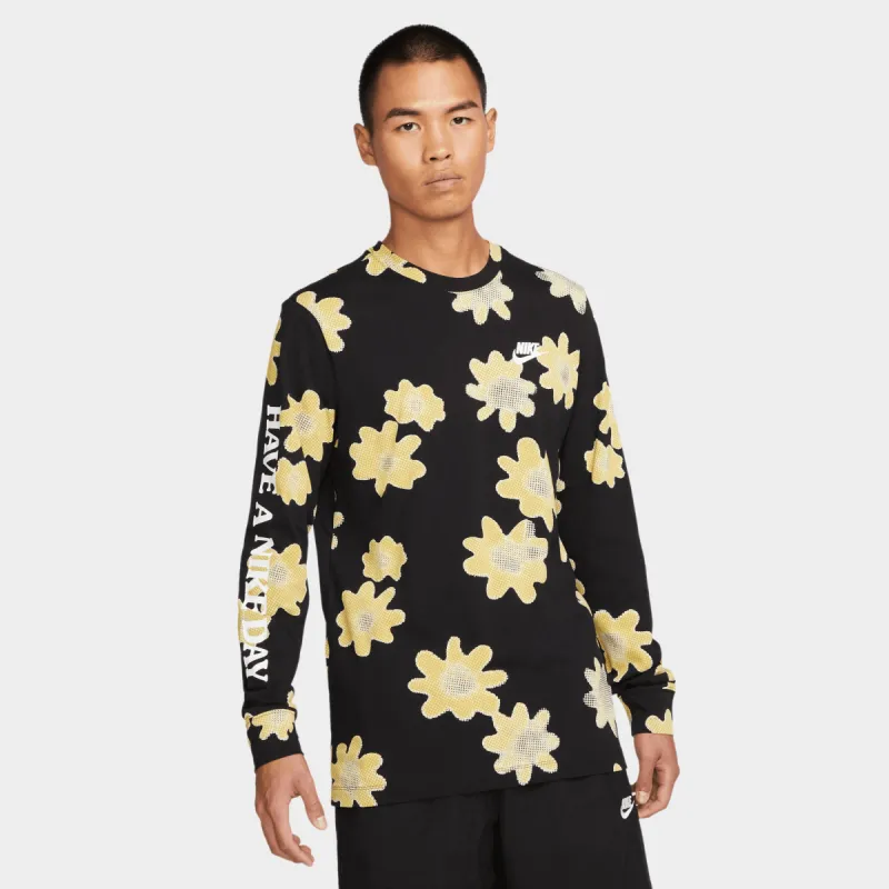 Nike Sportswear Long Sleeve T-shirt / Black sold by JD Sports