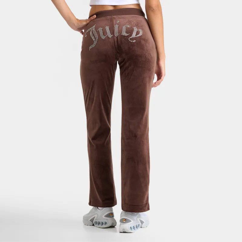 Juicy Couture Women's OG Bling Pants / Black Cherry sold by JD Sports