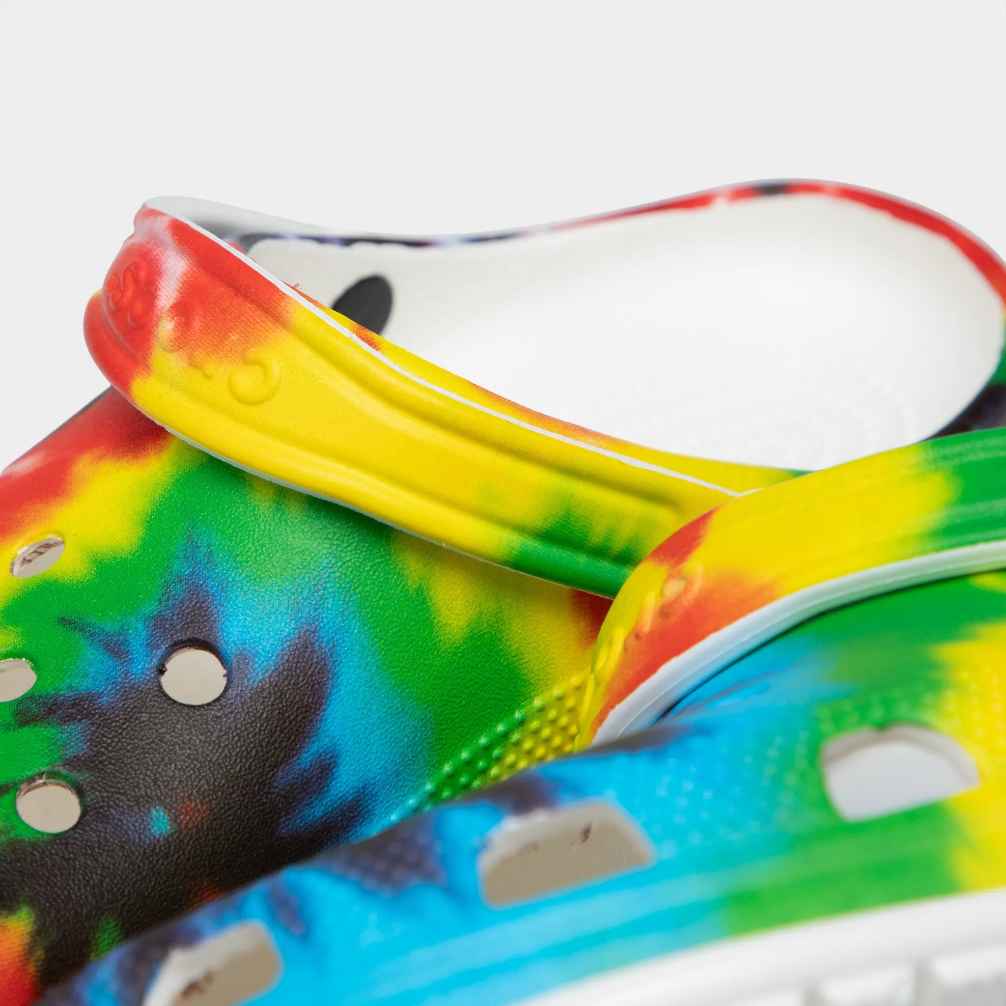Crocs Classic Tie Dye Graphic Clog / Multi sold by JD Sports product image thumbnail 3