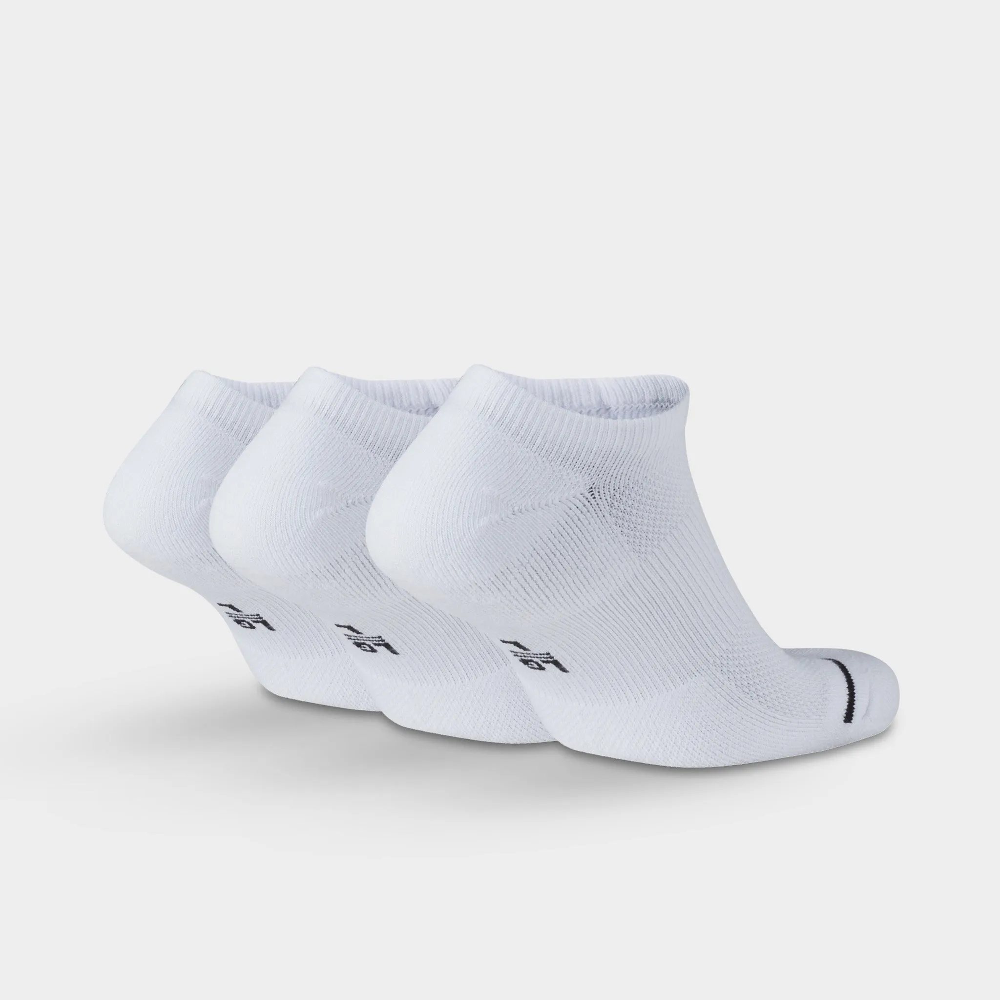Jordan Everyday Max No Show Socks - 3 Pack White / White / Black sold by JD Sports product image thumbnail 2